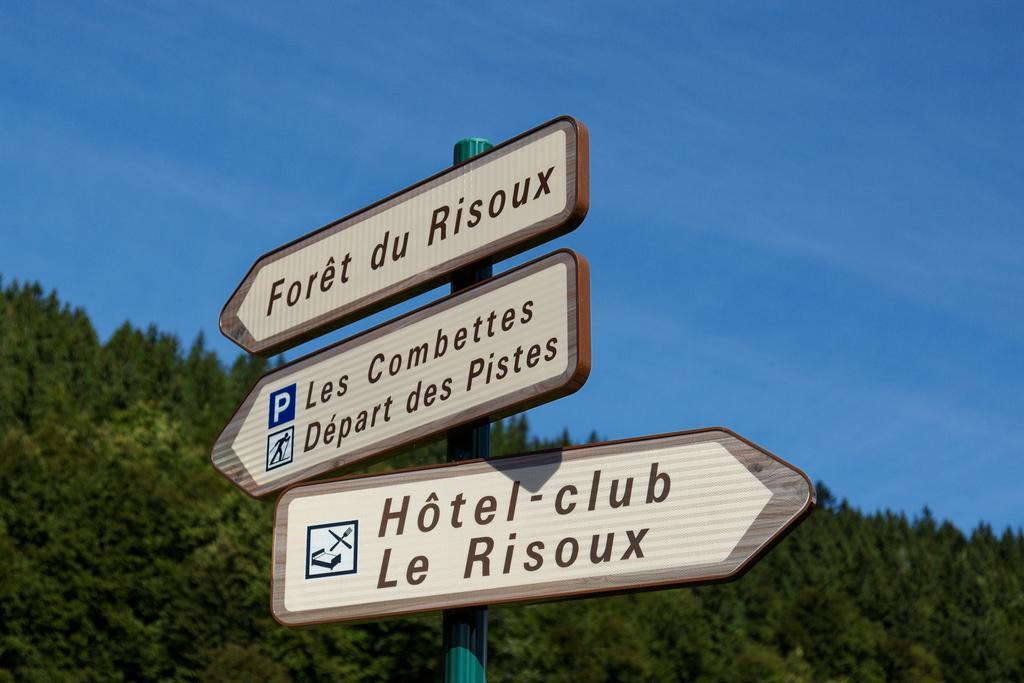 Hotel Club Le Risoux Bois-dʼAmont Eksteriør bilde